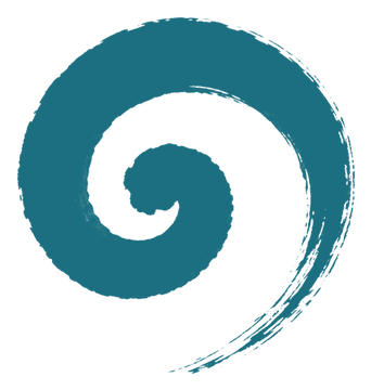 Brush symbol for Qi, energy